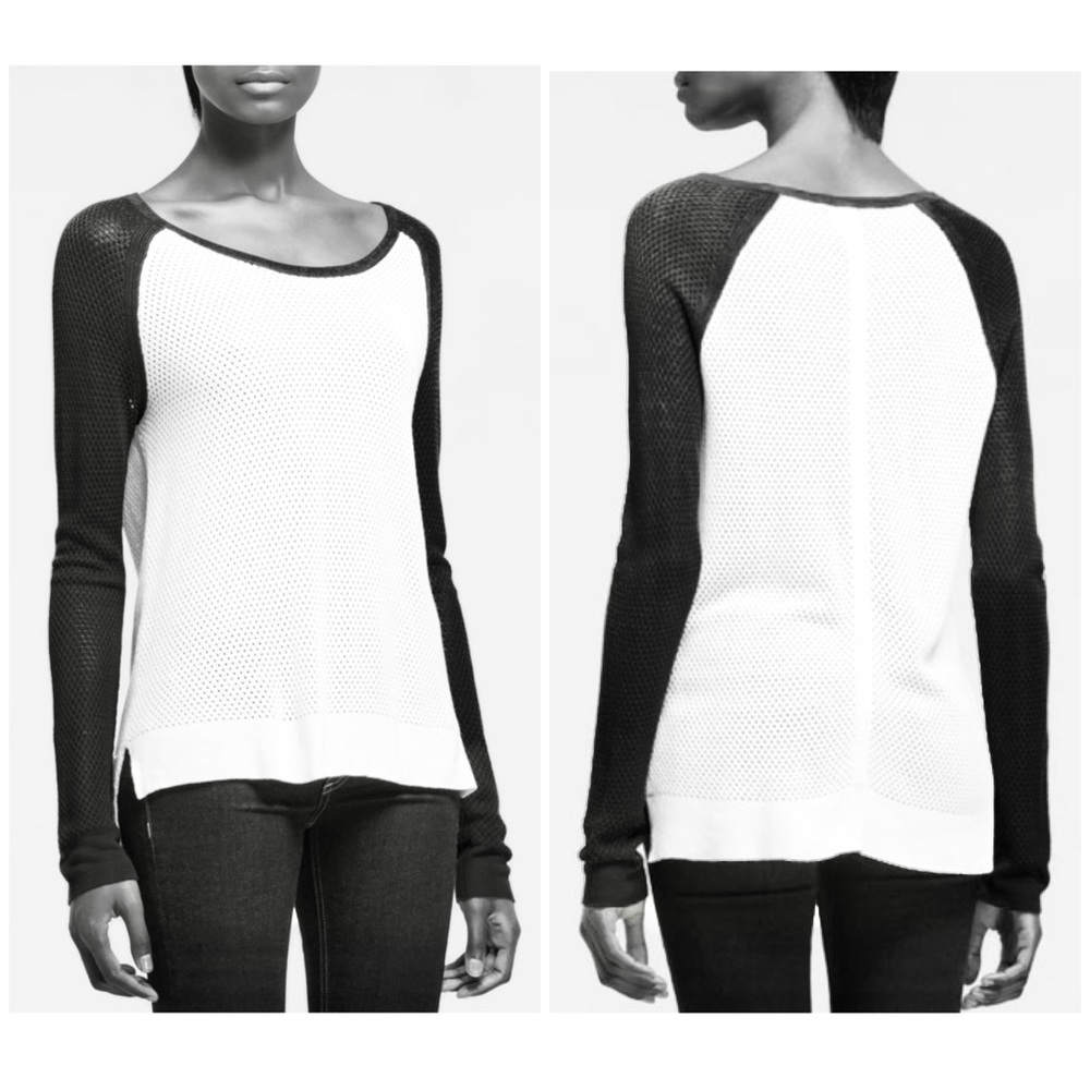 Black and White Women's Sweater